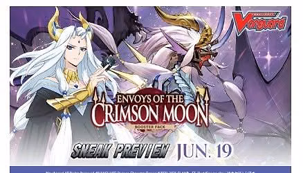 Vanguard ENVOYS OF THE MOON CRIMSON MOON VGE-DZ-BT14 Sneak Preview