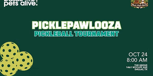 PicklePawLooza Pickleball Tournament