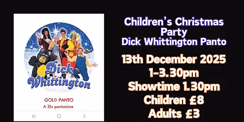 Children's Christmas Party - Dick Whittington Christmas Panto