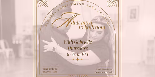 Intro to Ballroom with Gabrielle