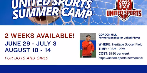 United Sports Summer Soccer Camps