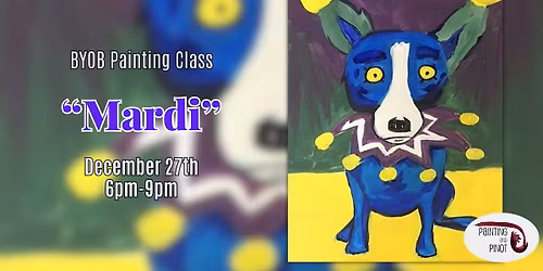 Paint and Sip:  "Mardi"