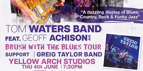 Brush with the Blues at Yellow Arch Studios