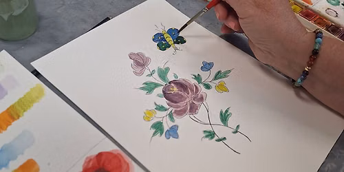 Atelier : initiation Aquarelle par Agn\u00e8s DARRICAU