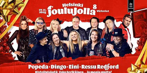 JouluJolla 8 -risteily 27.-28.11.2025 Helsingist\u00e4 Victoria I:ll\u00e4