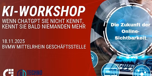 Wenn ChatGPT Sie nicht kennt, kennt Sie bald niemand mehr - KI Workshop