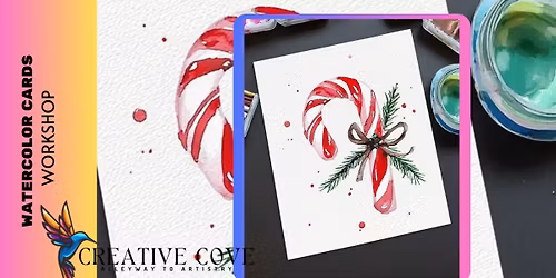 Watercolor Christmas Cards Workshop