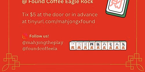 Found Coffee Mahjong Night