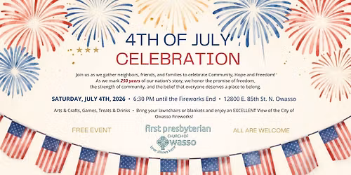 4th of July Celebration at FPCO