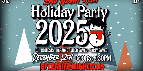 Emo Night Kent: Holiday Party 2025