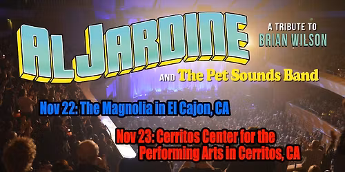 Al Jardine and The Pet Sounds Band - A Tribute to Brian Wilson