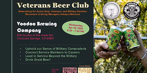 Veterans Beer Club at Voodoo Brewing