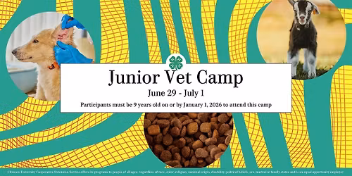 Greenville County Junior Vet Camp 2026