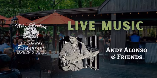Live Music by Andy Alonso & Friends