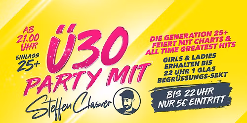 \u00dc30 Party-Generation 25+ #Die Party geht weiter