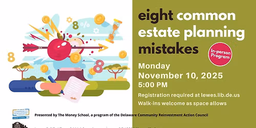 Eight Common Estate Planning Mistakes