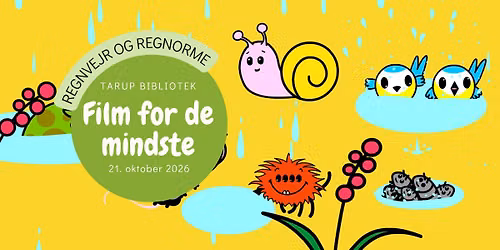 Film om regn og regnorme for de mindste - p\u00e5 Tarup Bibliotek