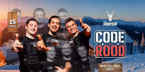 J\u00e4gerbar invites CODE ROOD \ud83d\udea8