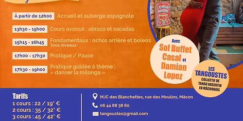 Stage avec Sol Buffet-Casal et Damian Lopez