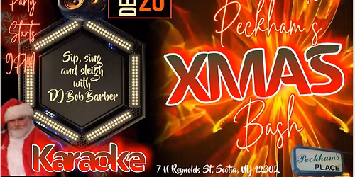 Peckham's Christmas Karaoke Bash!!