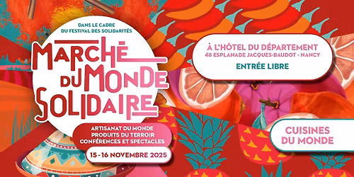 March\u00e9 du monde solidaire 2025
