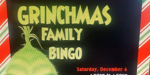Grinchmas Family Bingo