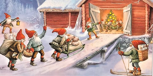 \ud83c\udf84 God, gammaldags juletrefest p\u00e5 Vinnes \ud83c\udf85