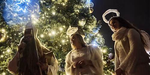 Sv. Mikul\u00e1\u0161 a rozsv\u00edcen\u00ed v\u00e1no\u010dn\u00edho stromu