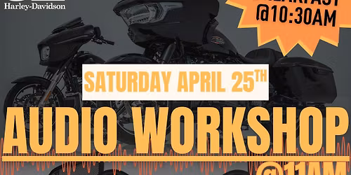Audio Workshop & Biker Breakfast