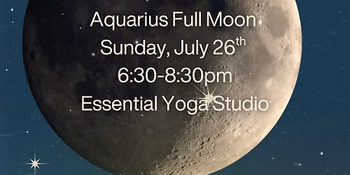 Moonlit Flow | Aquarius Full Moon Ritual