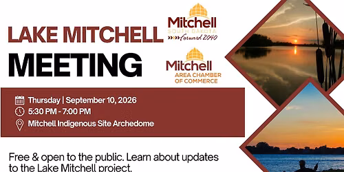 Lake Mitchell Community Update Meeting
