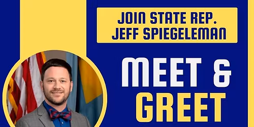 Join Jeff for his next Meet & Greet on Monday, March 9th