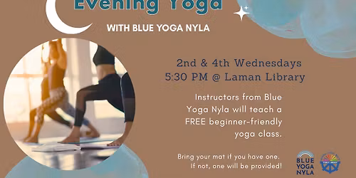 Evening Yoga With Blue Yoga Nyla