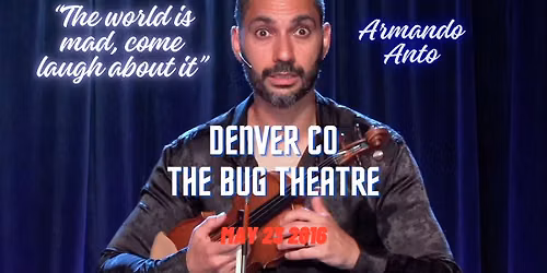 Armando Anto at Wiseguys Comedy Club Salt Lake City