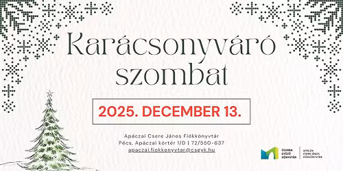 Kar\u00e1csonyv\u00e1r\u00f3 szombat