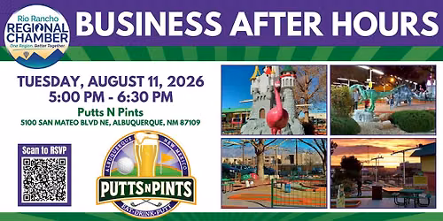 Business After Hours @ Putts N Pints