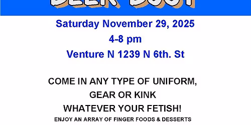 BOTOP'S UNIFORM\/GEAR BEER BUST