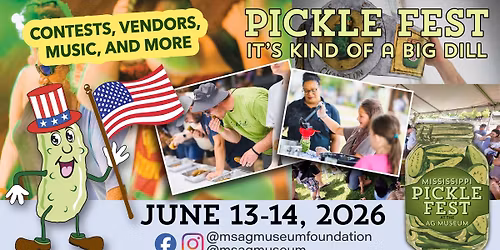 2026 Mississippi Pickle Fest - Saturday