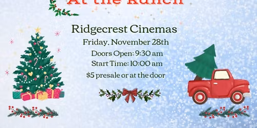 Christmas at the Ranch Movie Fundraiser
