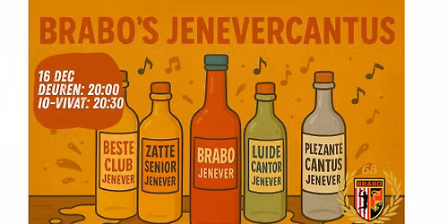 Brabo\u2019s jenever cantus