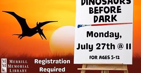 Painting Dinosaurs Before Dark