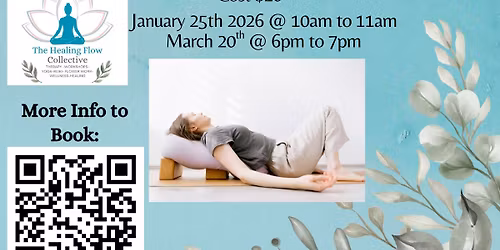 Rest & Restore: A Restorative Yoga & Reiki Workshop