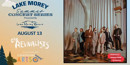 Summer Concert: The Revivalists at Lake Morey Resort - Fairlee, VT