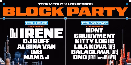 LOS PERROS X TECKMEOUT : BLOCKPARTY