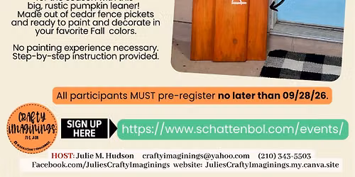 Creative Nights: Picket Pumpkin