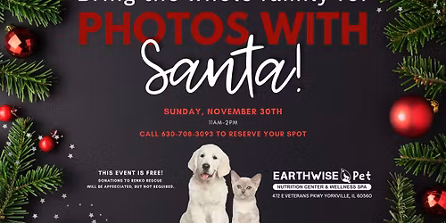 FREE Photos with Santa! - RESERVATION REQUIRED