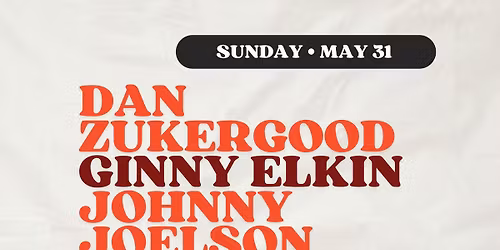 Dan Zukergood, Ginny Elkin, Johnny Joelson at The Iron Horse