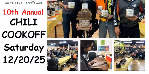 Hometown Bicycles Annual CHILI COOKOFF