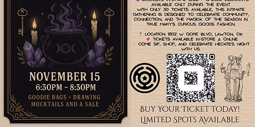 Hecate's Hex Happy Hour