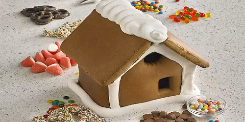 Make & Take: Decorate a Gingerbread House (Adult Class)